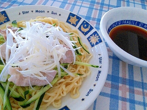 豚しゃぶざるラーメン